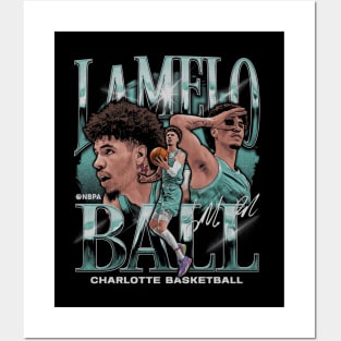 LaMelo Ball Charlotte Vintage Posters and Art